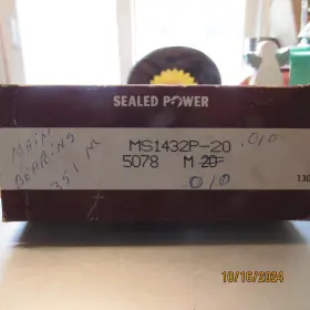 Ms1432p20 Sealed Power Ms 1432p 20 Engine Main Bearings #2