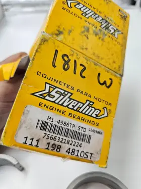 M1-4986tp Silverline Air Cooled Vw 1961-1979 111 198 4810st Main Bearings Std #2