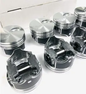 3191h Silvolite New Ford 460 Flat Top Coated Pistons And Rings 1973-1987 Set Of 8 .040
