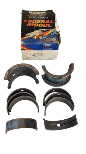 C139m-10 Speed Pro Federal Performance Main Bearings Set Fit Chevy Sbc 283 305 307 327 350 400 Nos