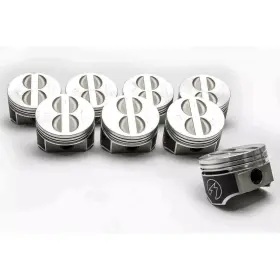 L2256f Speed Pro Forged Coated Pistons Chevy 350 Flat Top .040