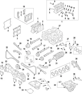 12108ab180 Subaru Genuine Connecting Rod Bearing