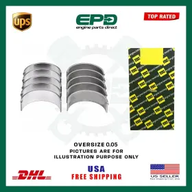 C3667 Tdc Hyda 2.5l Petrolford Focus Ii Engine Onnecting Rod Bearings Set Size 0.50mm