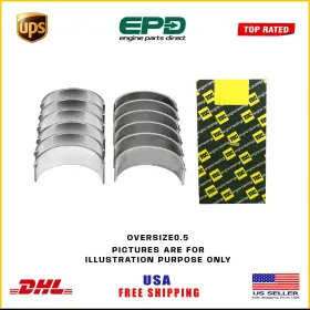 Cs-rb6085hx-050 Tdc For Bmw 3.0l N57 Diesel Engine Big End Connecting Rod Bearing Set Oversize 0.5