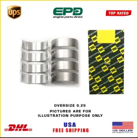 Cs-rk7272k-0.25 Tdc For Kia Hyundai Santa Fe D4ha 2.0l Diesel Conrod Big End Bearing Set 0.25mm