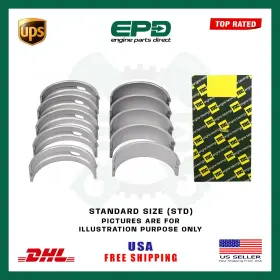 H079 Tdc H079/5 Audi Tfsi 2.ol Clga Brb Crankshaft Main Bearings Std 038 105 591 Am