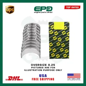 H1325 Tdc H1325/5 Audi 1.4 1.6 Petrol Engine Crankshaft Main Bearing Set Std Fits A1 A3 Sportback