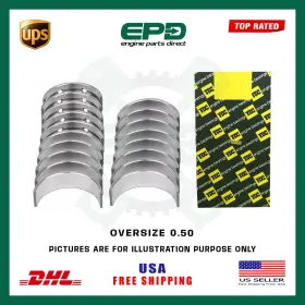 Rb4079x-0.50 Tdc Mb5069a-0.50 Fits Renault H5f 400 403 404 408 Main And Con Rod Bearing Set Size 0.50 1.2 Petrol