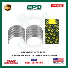 Mb5648sm Tdc Crankshaft Main Bearing Set Std For Nissan Opel Vivaro A Van M9r 2.0 Dci Diesel