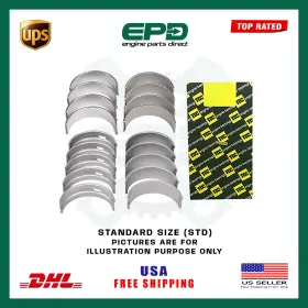 Tdc Mb5702x-std Rb4702hx-std-03 Fits Opel Vivaro B X82 R9m 408 450 Main And Con Rod Bearing Set 1.6l Cdti Diesel