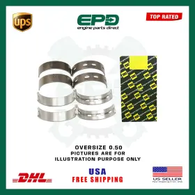 Vw-mb4776k-050 Tdc Crankshaft Main Bearings Set 0.50 For Vw Passat B5 Bbg Aha Alg 2.8l V6 Petrol