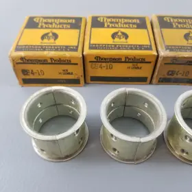 52-6211 Thompson Cb4-10 4 New Nos Rod Bearings Cb4 .010 1937 1938 1939 Ford 60hp 136 Cid V-8 #3