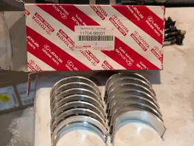 11704-66031 Toyota Oem Fzj80 Land Cruiser Main Crank Bearing Set 0.25 U/s Read