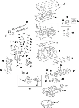 11711-0h031-03 Toyota Genuine Bearing
