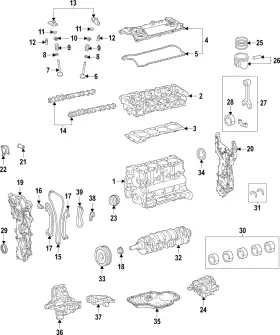 11791-25040 Toyota Genuine Engine Crankshaft Thrust Washer