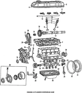 13204-35040 Toyota Genuine Rod Bearings