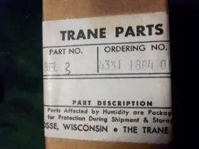 Bel-3 Trane Part Bel 3 - 4331 1884 01 Aisle L #2