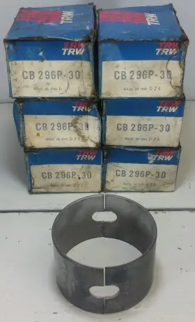 Cb-296p-30 Trw Cb296p 6 Nos Sealed Power Connecting Rod Bearing Set For Continental Cummins