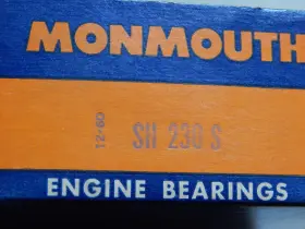 Sh230s Trw / Monmouth Studebaker Cam Bearings 1961 To 1962 170 Ci 6 Cylinder Any Platform