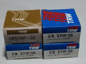 Cb579p Trw / Wisconsin 4 30 Over Rod Bearings Ag And Industrial V460d V461 154ci V465 177ci