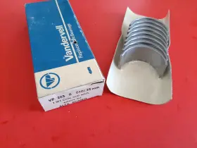 Vp203-010 Vandervell Alfa Romeo 1300 1600 1750 2000 .010 Oversize Oem Rod Bearings