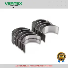 Mb19-105300 Vertex Auto Parts Fits I30 I40 Ceed 1.6 Crdi Diesel Engine D4fe Main Crankshaft Bearings Std Size