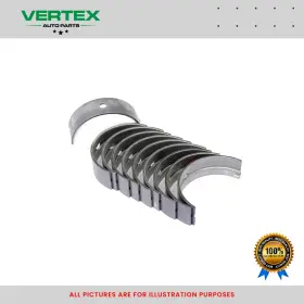 V-ylf6-mb Vertex Auto Parts Main Crankshaft Bearings Set 2.0 Ecoblue Engine Ylf6 Ylcb Fits Ford - New