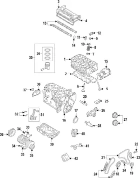 022-105-635 Volkswagen Genuine Engine Crankshaft Thrust Washer