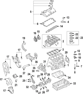 038-105-701-a-007 Volkswagen Genuine Bearing