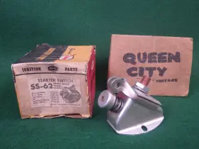 1944-1950s Vulcan 1872405 Nos Nors Starter Switch Ss-62 Vintage Tractors John Deere Bf Avery