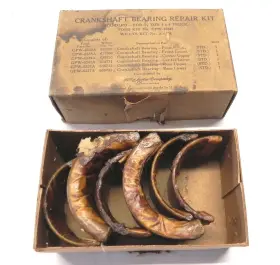 Gpw-18347 Willys 1939-1973 Jeep 134 Engine Main Bearing Set Rare Nos Original #gpw-18347