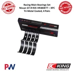 King Racing Main Bearings Set Xpc Tri-metal Coated For Nissan Gt-r R35 VR38DETT. Fixed Price $243.08.