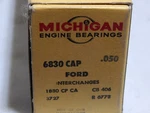 +050 Oversize Rod Bearings Ford 134,144, 172,215,223,242 Ci & 6CYL Trk,ag. Fixed Price $32.00.