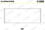 Glyco 71-3754/5 Std Big End Bearings For Renault, Volvo. Fixed Price $67.95.