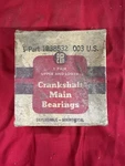 1947 Nos Oem Dodge Plymouth Truck Crankshaft Main Bearing Pair Upper Lower. Fixed Price $12.99.