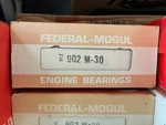 Federal Mogul Main Bearings 902M-30 Waukesha, 3.2L 194 L6 Ind Eng 185A Oliver. Fixed Price $135.00.