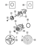 Genuine Mopar Crank Shaft Pilot Sleeve 4736483AA. Fixed Price $308.70.