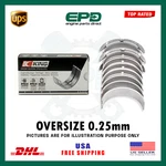 King Crankshaft Main Bearing Set MB5442SI-0.25 For Jaguar Range Rover 204PT 2.0L. Fixed Price $84.99.