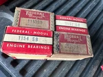 Nos Federal Mogul 1937 38 39 40 1941 Oldsmobile 6 Engine Main Bearings Standard. Fixed Price $59.95.