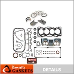 Engine Re-ring Kit Fit 97-02 Mitsubishi Mirage 1.5L Sohc. Fixed Price $199.28.