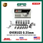 204PT Crankshaft Main King Bearing Set MB5442SI-0.25 For Jaguar Range Rover 2.0L. Fixed Price $79.99.