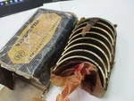 Austin Healey 3000 Engine Main Bearings .040 Oversize Vandervell VP771, Nos. Fixed Price $295.34.