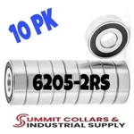 6205 2RS C3 Emq Precision Rubber Sealed Ball Bearings 25X52X15 - 10 Pcs. Fixed Price $21.49.