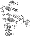 Genuine Ford Engine Crankshaft Main Bearing XW7Z-6D309-HA. Fixed Price $29.10.