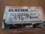 Glacier Bearing Set M3385SA .020 Fits Triumph (6D-4-4). Fixed Price $29.00.