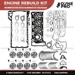 N63B44 Engine Rebuild Overhaul Kit Pistons Gasket Bearing For Bmw 750I X5 X6 4.4. Fixed Price $451.19.