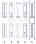 King Engine MB5382XPG Main Set For Subaru EJ20/EJ22/EJ25 (incl.. Fixed Price $114.64.