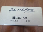 Clevite Engine Bearing MB1897 P20 (6D-3). Fixed Price $12.00.