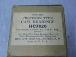Hub City HC7020 Camshaft Bearing Set 1952-1955 Ford Truck Lincoln V8 Nos. Fixed Price $65.95.
