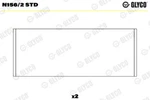 Glyco N156/2 Std Camshaft Bearing Dodge Fiat Africa Australia Ga. Fixed Price $30.65.